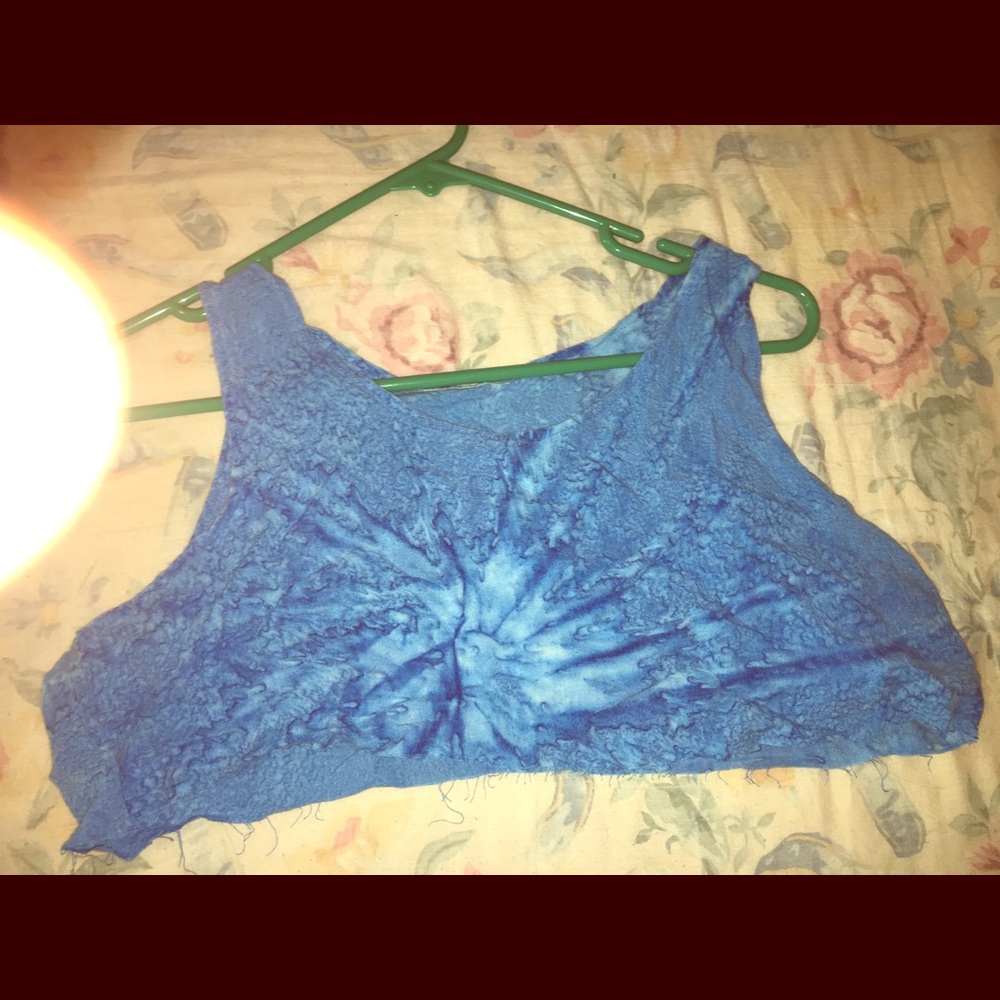 The dye crop top